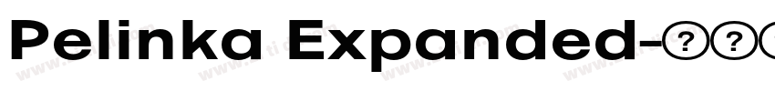 Pelinka Expanded字体转换